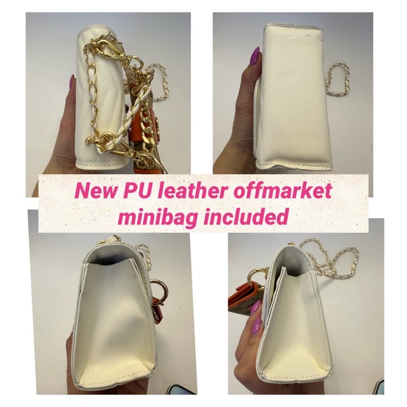 💯 GUCCI Heart Orange Trim Tan Monogram 6-Key Walle on offmarket mini bag w/ aut - Picture 8 of 13